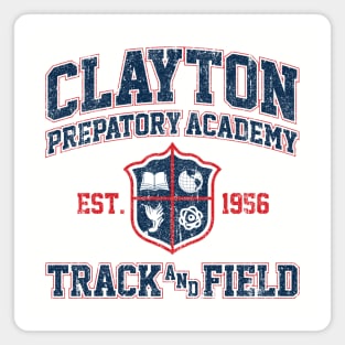 Clayton Prep Track & Field (Variant) Magnet